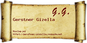 Gerstner Gizella névjegykártya